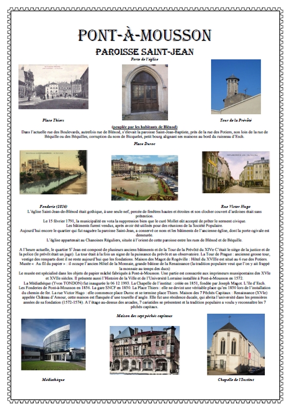 Pont-à-Mousson - Saint-Jean