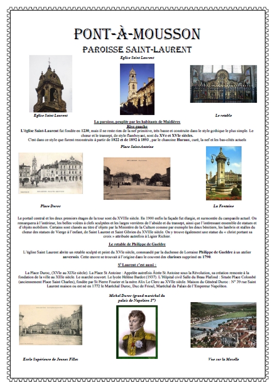Pont-à-Mousson - Saint-Laurent