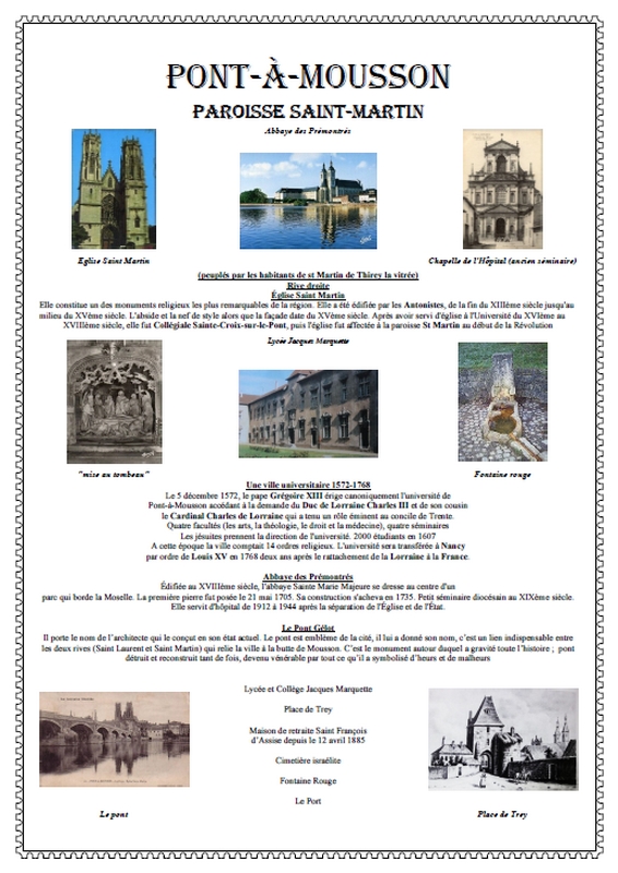 Pont-à-Mousson - Saint-Martin